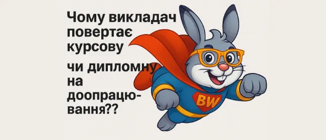 Чому викладач повертає курсову чи дипломну на доопрацювання? Як уникнути правок і зробити все правильно з першого разу